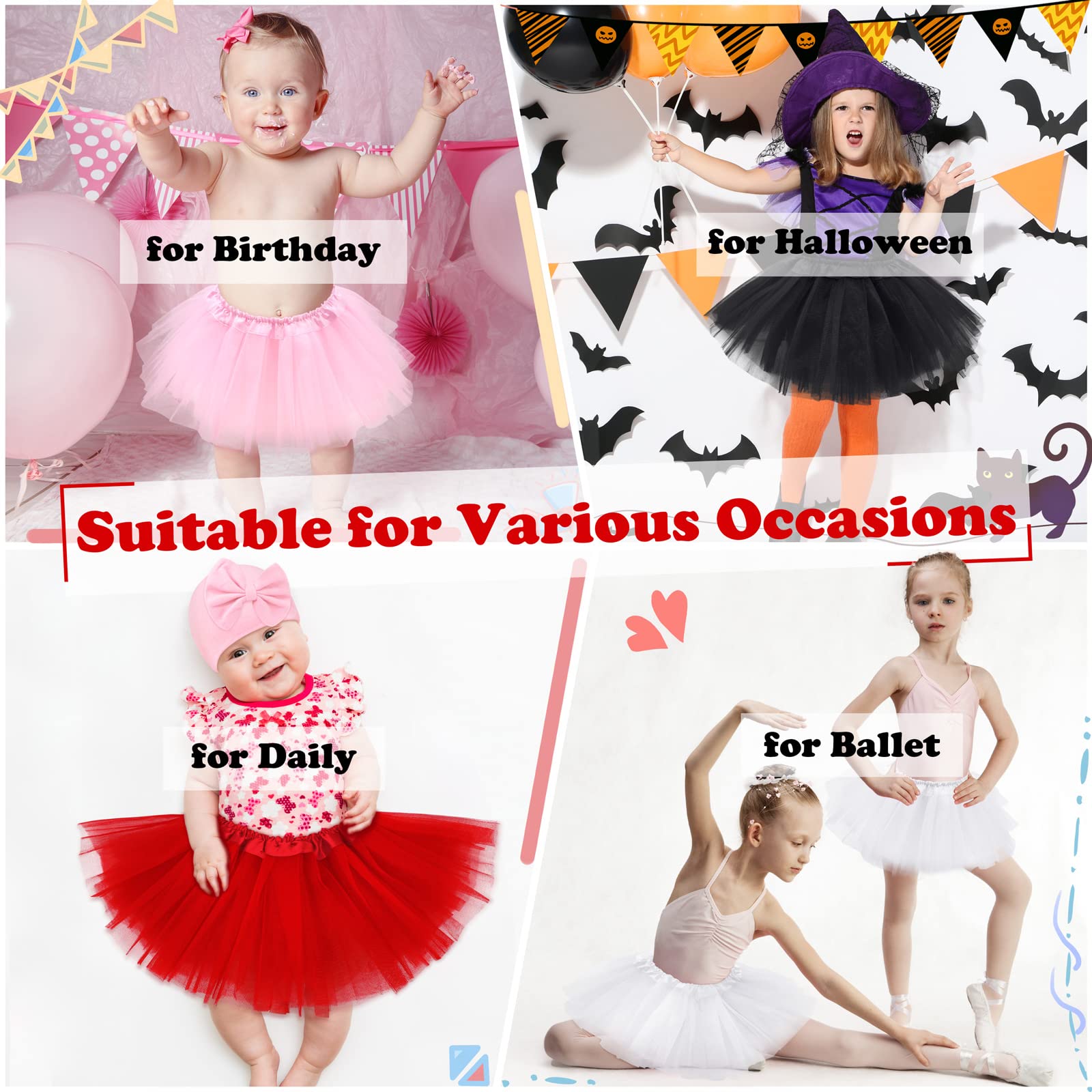 Red Tutu Toddler Tutu Baby Tutu Red Tutu for Girs Red Tulle Skirt Baby Tutu Skirt Red Toddler Tutu Skirt Infant Tutu