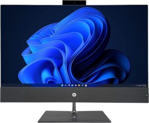 hp pavilion 27 touch desktop 8tb ssd 64gb ram extreme (intel core i9-12900k processor with turbo boost to 5.20ghz, 64 gb ram, 8 tb ssd, 27-inch fullhd touchscreen, win 11) pc computer all-in-one