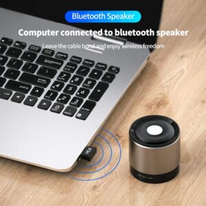 USB Bluetooth 5.0 Adapter Transmitter Bluetooth Receiver Audio Bluetooth Dongle Wireless USB Adapter for Computer PC Laptop