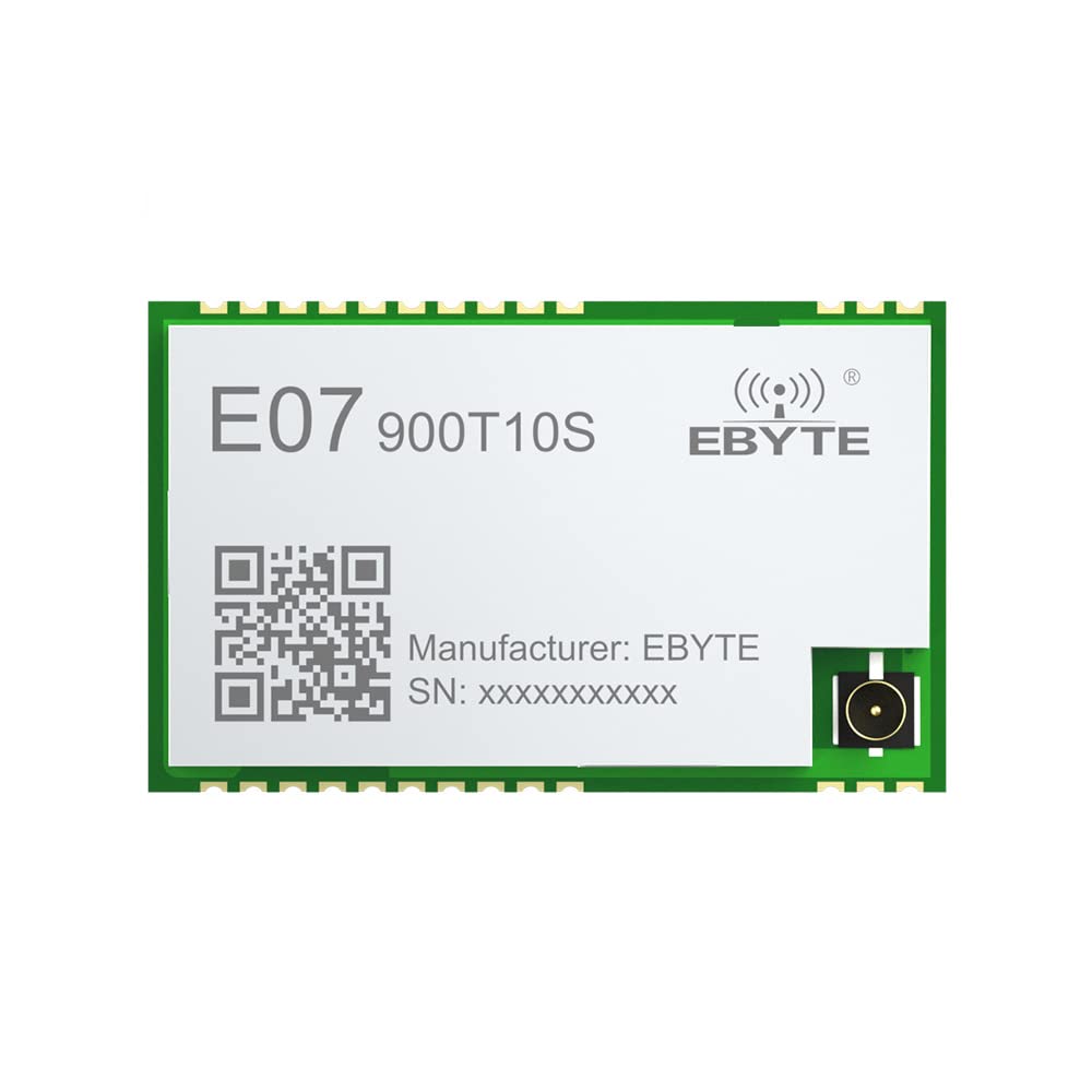 868MHz 915MHz Wireless Module CC1101 MSP430FR2433 E07-900T10S Low Power 10dbm 1.5km UART RSSI IPEX Stamp Hole Secondary Development Air Speed 0.6kbps-500kbps