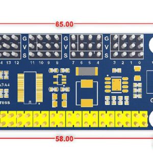 Waveshare Servo Driver HAT Type B Compatible with Raspberry Pi