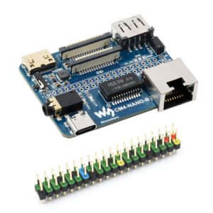 waveshare nano base board compatible with raspberry pi compute module 4