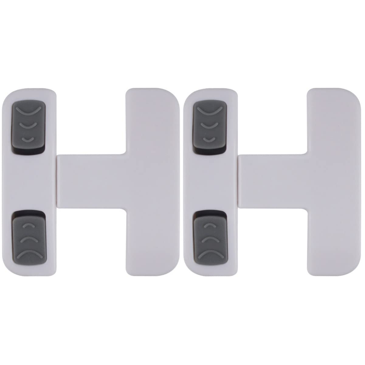 2pcs Safety Fridge Lock Adhesive Cabinet Locks Anti- Pinch Locks Lock