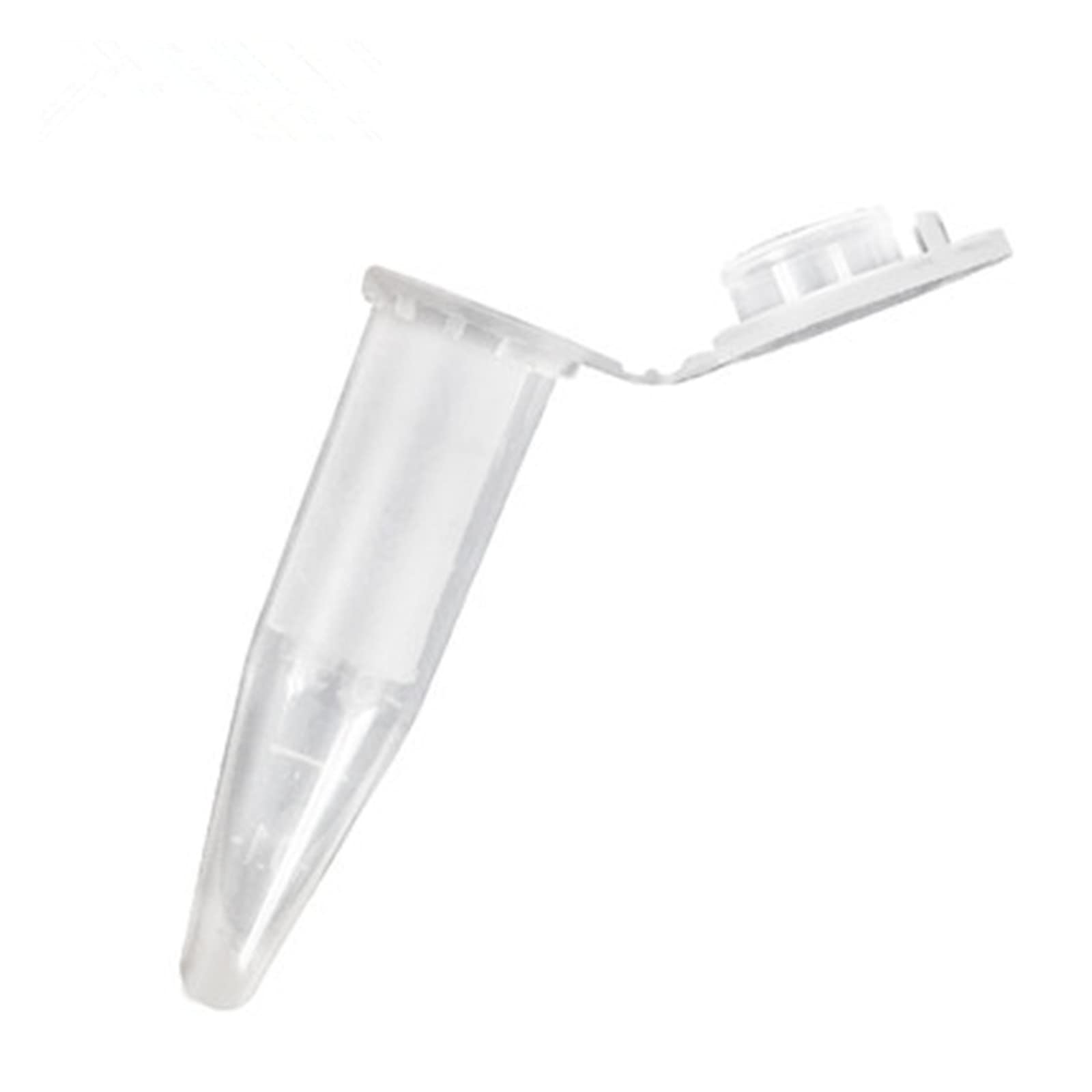 JinYu Centrifuge Tubes Bottom Tip Clear Plastic Test Tube Vials (1.5ml/30pcs)