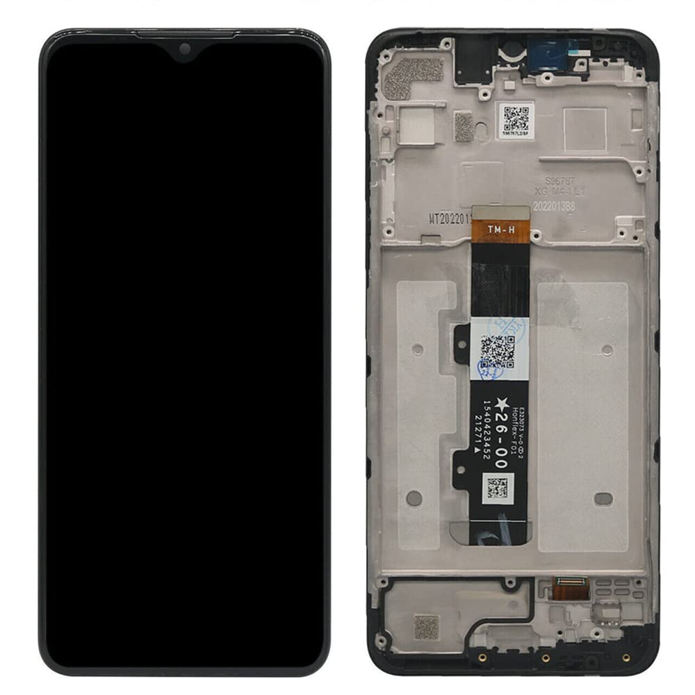 WIMAKIP LCD Screen Replacement Touch Digitizer Display Assembly with Frame for Motorola Moto G Pure XT2163 XT2163DL XT2163-4 6.5"