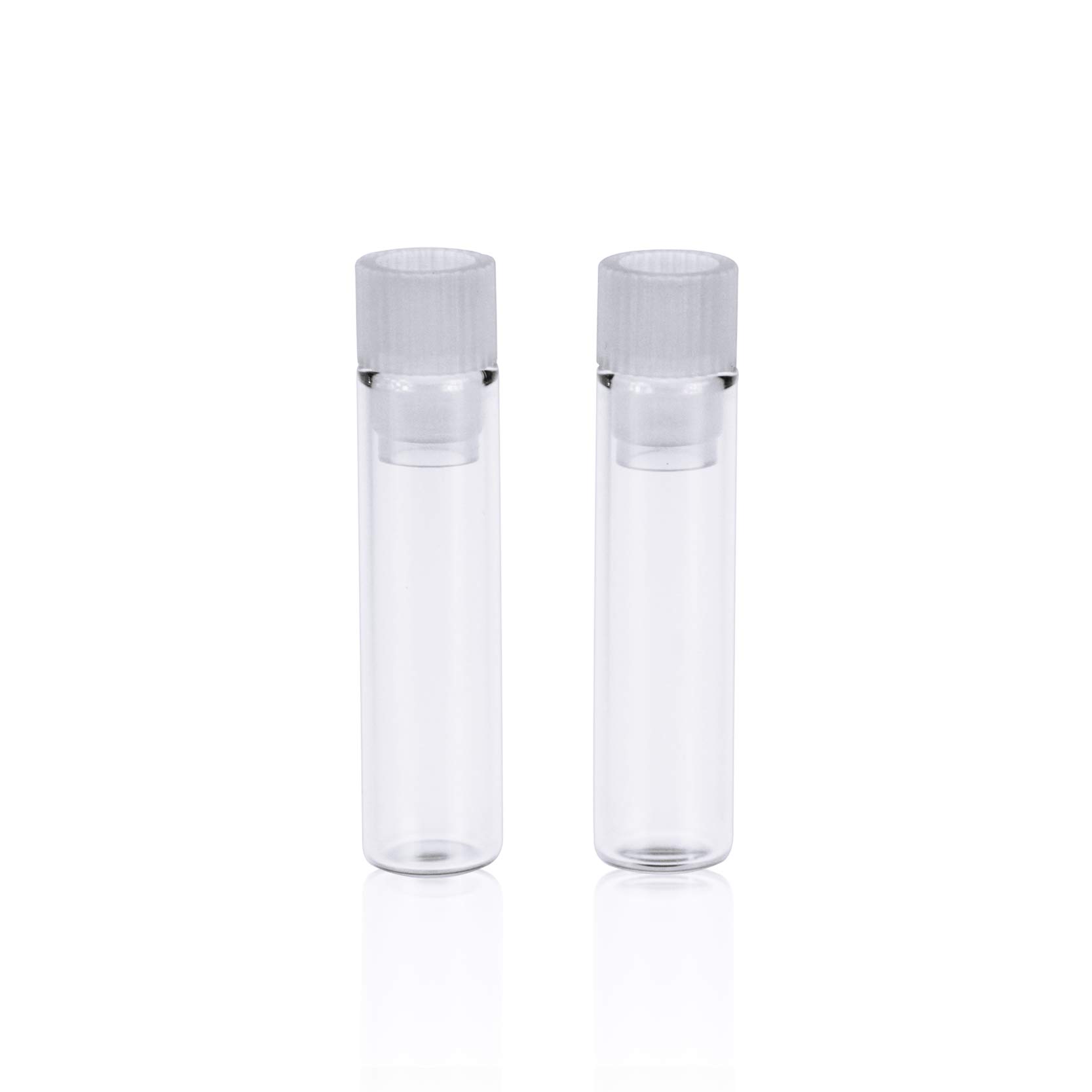 PEKYBIO Shell Vial, 1 mL Glass with Caps Installed, Pre-Assembled for Dissolution Systems,Pack of 200