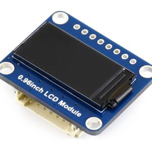 waveshare General 0.96inch LCD Display Module Compatible with Raspberry Pi 4B/ 3B+ 160x80 Resolution IPS Screen with Embedded Controller Communicating via SPI Interface