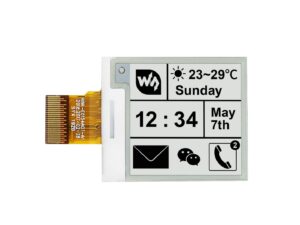 waveshare 1.54inch e-paper, 200x200 resolution raw display compatible with raspberry/stm32(without pcb)