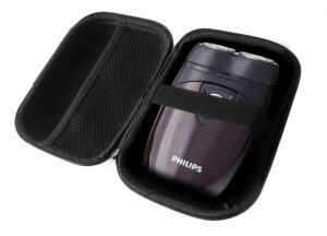 fitsand hard case compatible for philips pq206 electric shaver