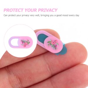 Mobestech Webcam Cover 3pcs Security Pattern Sliders Slide Blocker Laptop Desktop for Cover Computer Webcam Privacy Web Slide, Phone, Tablet Camera Slider Protection Webcam Cover Slider