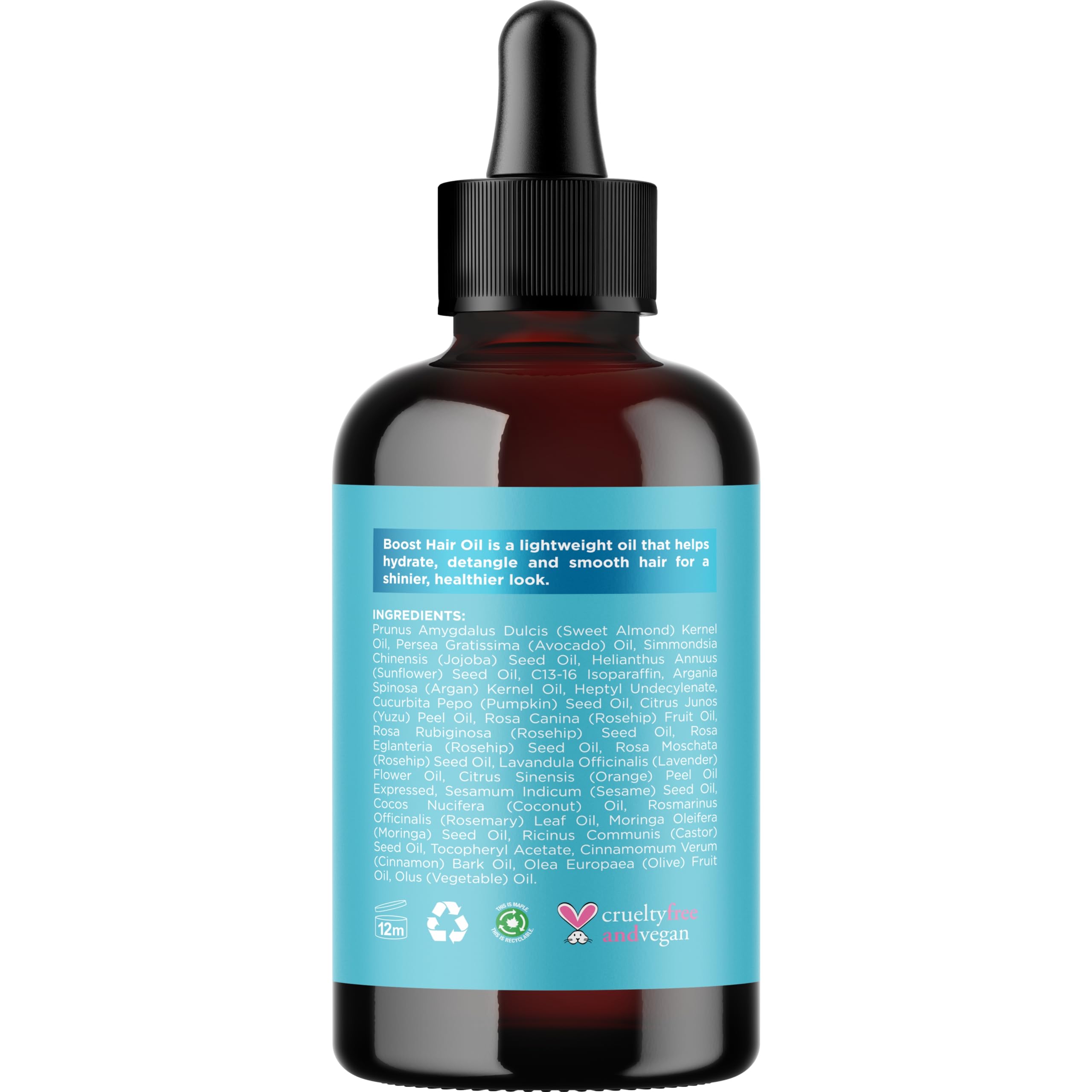 Hair Oil for Damaged Hair and Hair Growth - Thickening Rosemary Hair Growth Oil for Women and Men for Frizzy Thin and Weak Hair - Vegan Scalp Oil Hair Growth Formula with Jamaican Black Castor Oil