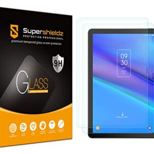 Supershieldz (2 Pack) Designed for TCL Tab 10 5G / TCL Tab 10s (10.1 inch) Screen Protector, [Tempered Glass] Anti Scratch, Bubble Free