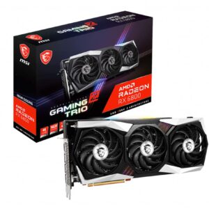 MSI Gaming Radeon RX 6800 16GB GDDR6 256-Bit HDMI/DP 2155 MHz RDNA 2 Architecture OC Graphics Card (RX 6800 Gaming Z Trio 16G)