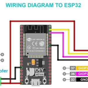 DIYables 2pcs HC-SR04 Ultrasonic Sensor for Arduino, ESP32, ESP8266, Raspberry Pi