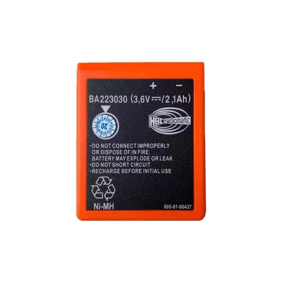 (Pack of 2) HBC Remote Control Rechargeable Battery BA223030 3.6V 2100mAh for Crane Remote Control