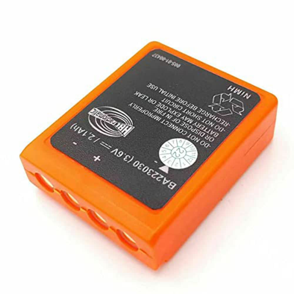 (Pack of 2) HBC Remote Control Rechargeable Battery BA223030 3.6V 2100mAh for Crane Remote Control