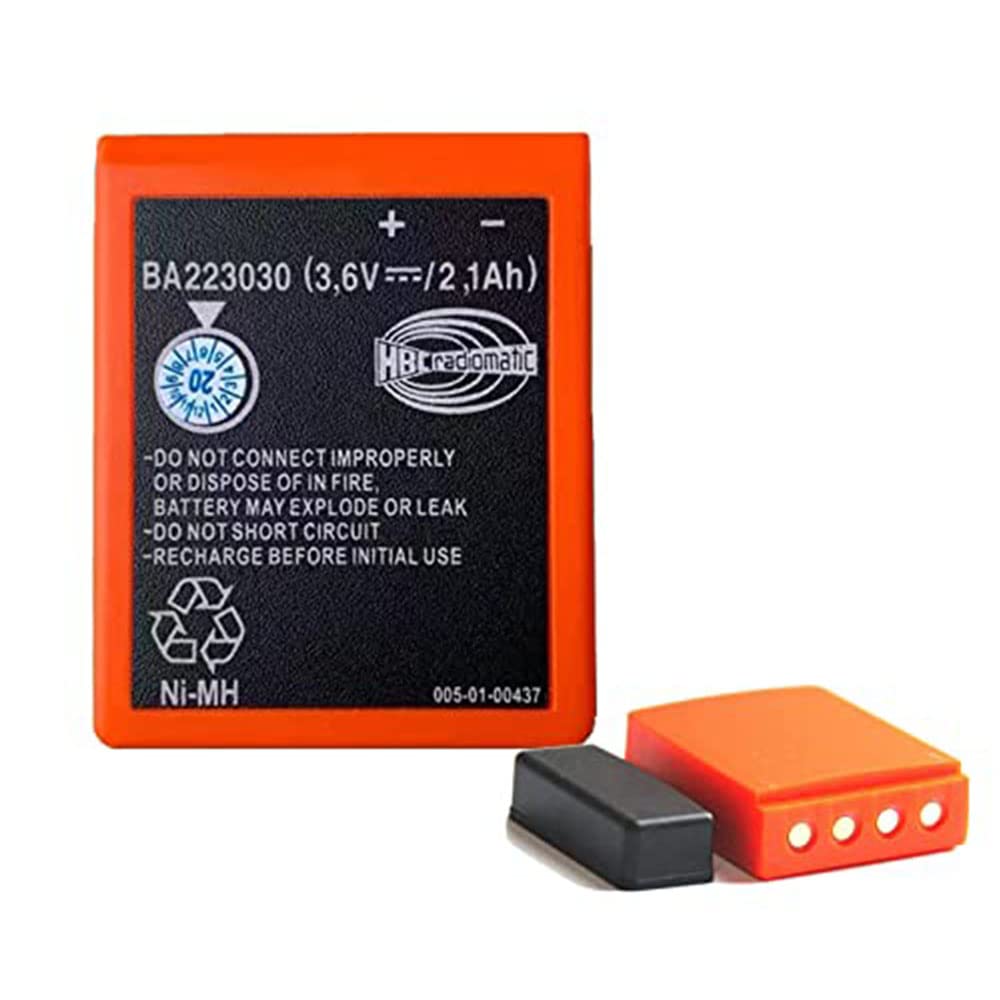 (Pack of 2) HBC Remote Control Rechargeable Battery BA223030 3.6V 2100mAh for Crane Remote Control