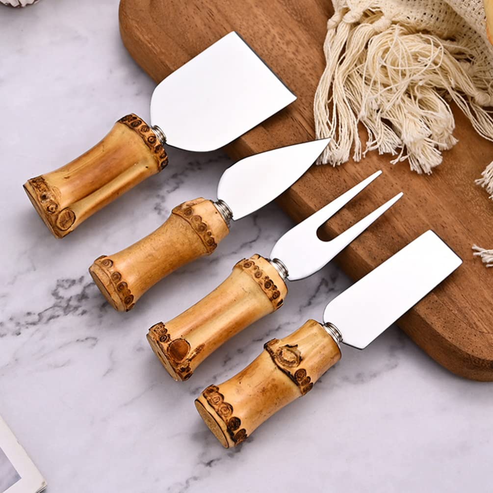 Hemoton 1 Set Cheese Set Cheese Fork Kitchen Cheese Cutter Multi-Function Cheese Tool Cheese Accessory Household Cheese Cutter Kitchen Cheese Tool Cheese Spatula Small Cheese Tool