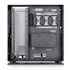 Thermaltake Core P3 Pro E-ATX Tempered Glass Mid Tower Gaming Computer Chassis, Open Frame Panoramic Viewing, Glass Wall-Mount, Rotatable PCI-E Slots, CA-1G4-00M1WN-09