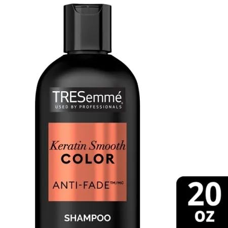 Tresemme Shampoo Keratin Smooth Color 20 Ounce (592ml) (Pack of 3)