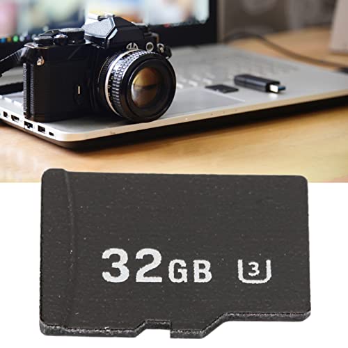 TF Memory Card, High Speed Memory Card Plastic Mini Memory Card for Car Cameras Action Cameras Dv Digital Cameras (32GB)