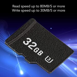 TF Memory Card, High Speed Memory Card Plastic Mini Memory Card for Car Cameras Action Cameras Dv Digital Cameras (32GB)