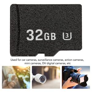 TF Memory Card, High Speed Memory Card Plastic Mini Memory Card for Car Cameras Action Cameras Dv Digital Cameras (32GB)