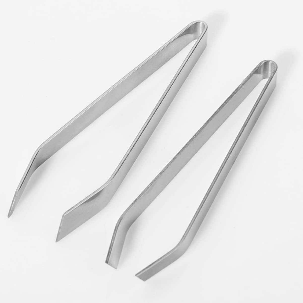 3 Pcs Fish Bone Tweezers Handmade Precision Tweezers for Kitchen Restaurant Home Flat Tip Pig Hair Removal Tool