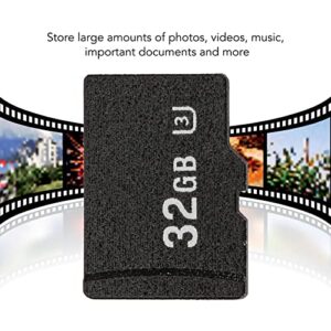 TF Memory Card, High Speed Memory Card Plastic Mini Memory Card for Car Cameras Action Cameras Dv Digital Cameras (32GB)