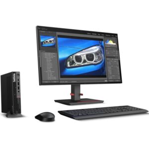 Lenovo ThinkStation P360 30FA001FUS Workstation - 1 x Intel Core i9 Hexadeca-core (16 Core) i9-12900T 12th Gen 1.40 GHz - 32 GB DDR5 SDRAM RAM - 1 TB SSD - Tiny - Black - Intel Q670 Chip - Windows 11