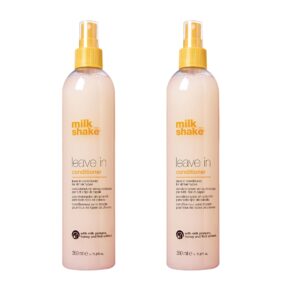 milk_shake Leave-In Conditioner Detangler Spray for Natural, Curly or Straight Hair - Protects and Hydrates Color Treated and Dry Hair, 11.8 Fl Oz (Pack of 2)