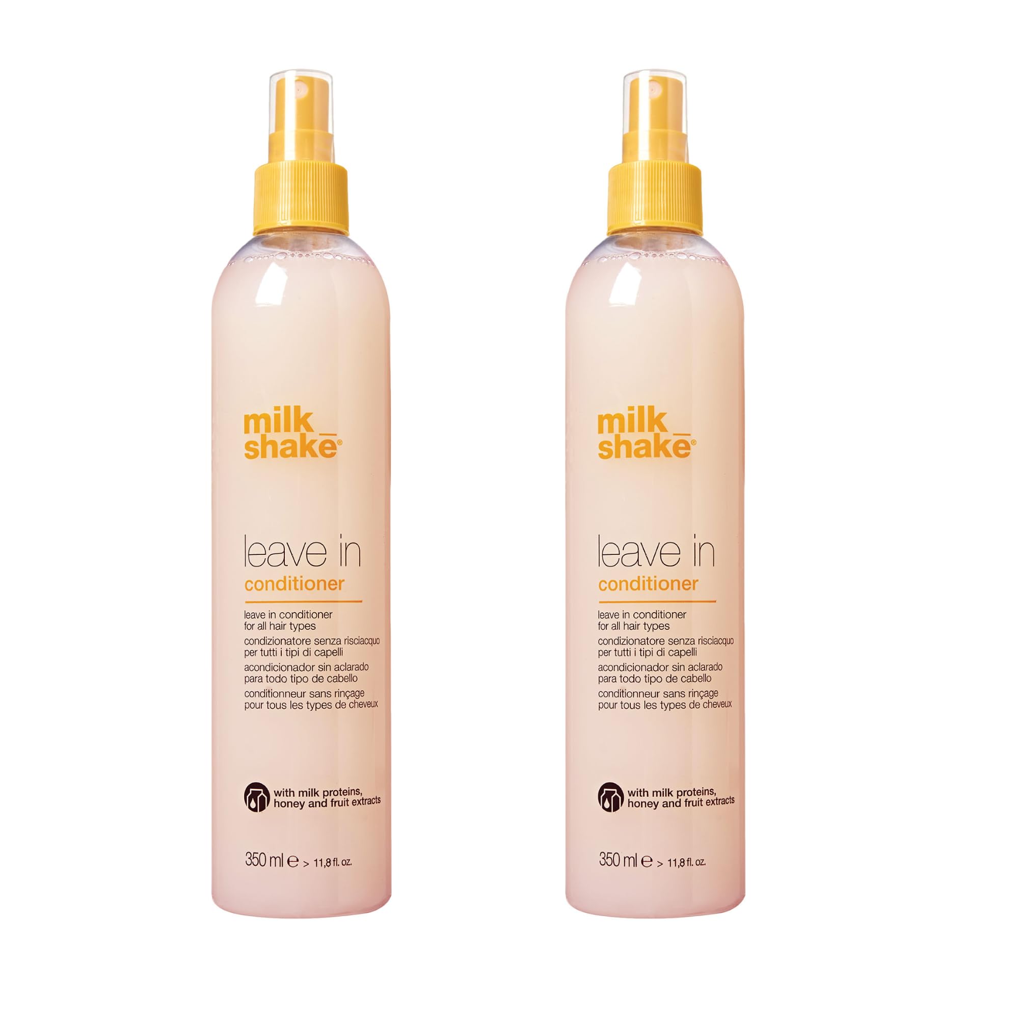 milk_shake Leave-In Conditioner Detangler Spray for Natural, Curly or Straight Hair - Protects and Hydrates Color Treated and Dry Hair, 11.8 Fl Oz (Pack of 2)