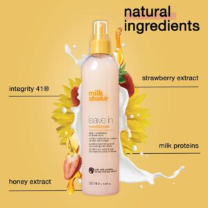 milk_shake Leave-In Conditioner Detangler Spray for Natural, Curly or Straight Hair - Protects and Hydrates Color Treated and Dry Hair, 11.8 Fl Oz (Pack of 2)