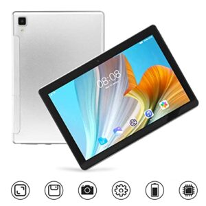 Jakoo HD Tablet, Silver Gray Type C Rechargeable Tablet 8. inch 6000 mAh Rechargeable for Painting US Plug