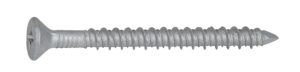 confast 3/16" x 1-1/4" concrete screws 410 stainless steel phillips flat countersunk with concrete drill bit for anchoring to masonry, block or brick (50 per box)