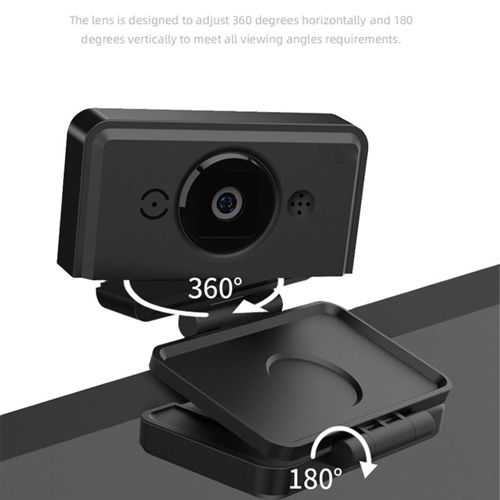 HSQMA Webcam, 2K Web Cam with Microphone，Autofocus, Auto Light Correction, Plug & Play USB Webcam for Video Calling, Teaching, Streaming and Gaming