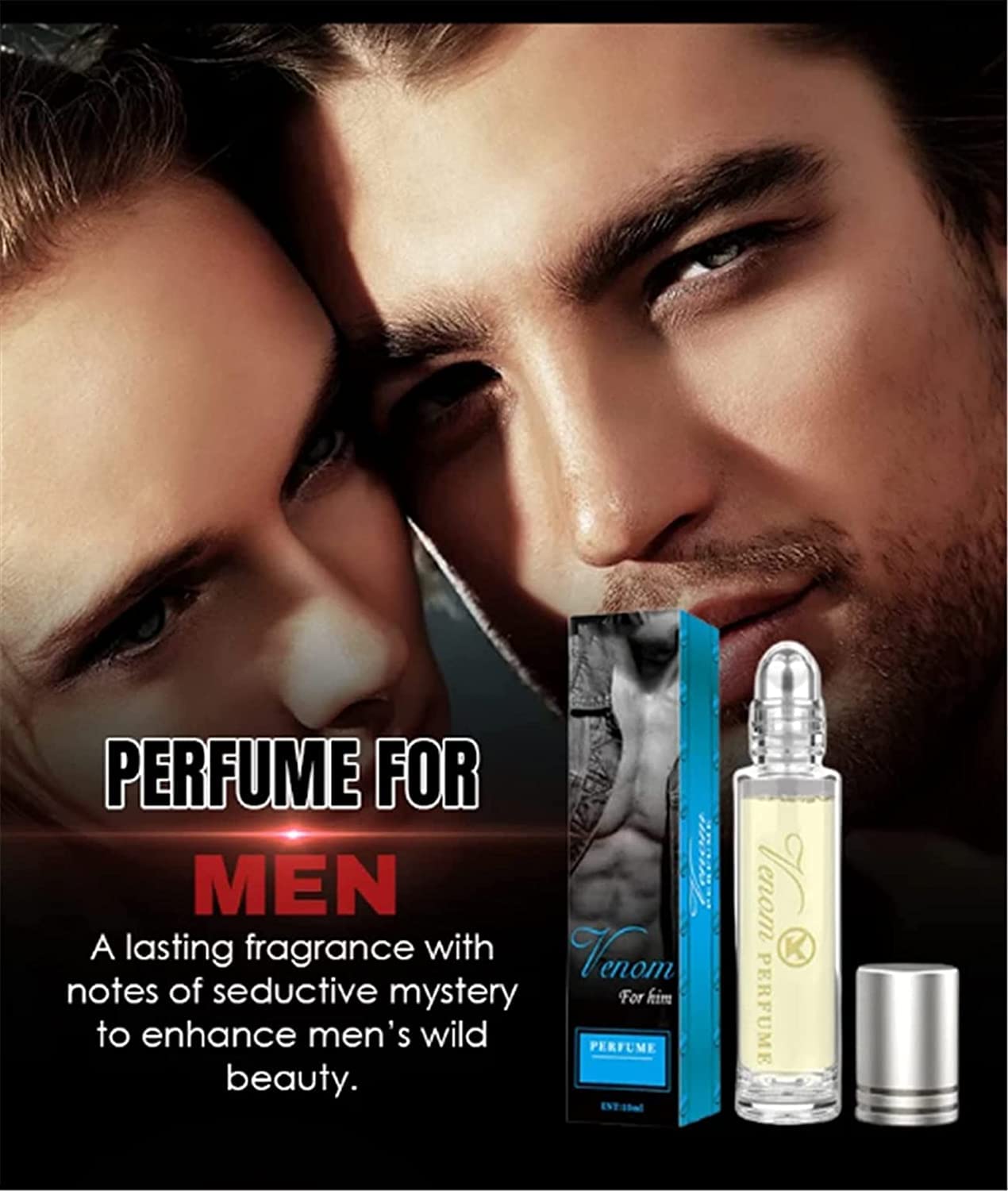 Pheromone Perfume, Venom Fragrance for Her, Aphrodite's Phero perfume, Pheromone Oil for Women To Attract Men, Roll On Pheremone Oils, Ladies Pharamon Perfume(For Women-2PCS)