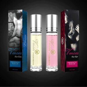 Pheromone Perfume, Venom Fragrance for Her, Aphrodite's Phero perfume, Pheromone Oil for Women To Attract Men, Roll On Pheremone Oils, Ladies Pharamon Perfume(For Women-2PCS)