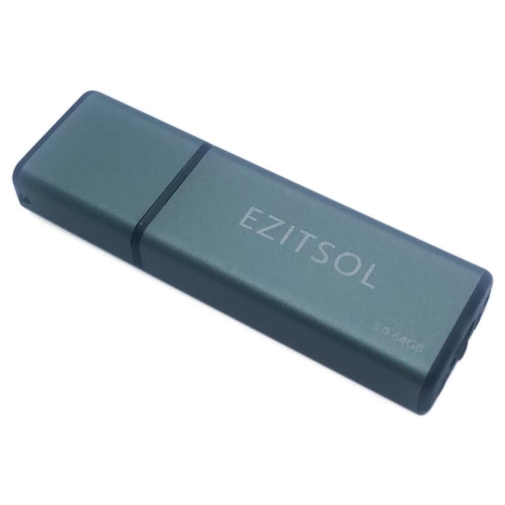 EZITSOL 64GB/128GB Write Protect USB Flash Drive with Physical Switch,Write Blocker Protection,64GB exFat USB3.0 High Speed up to 150MB/S,MLC Jump Drive Pendrive Thumb Drive Memory Stick