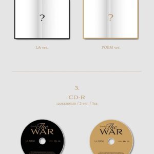 LA Poem - Single Album The WAR CD (Random ver.)