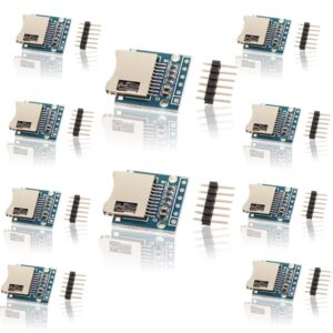 10pcs Micro SD SDHC TF Card Adapter Reader Module with SPI Interface Level Conversion Chip Compatible for Arduino Raspberry PI