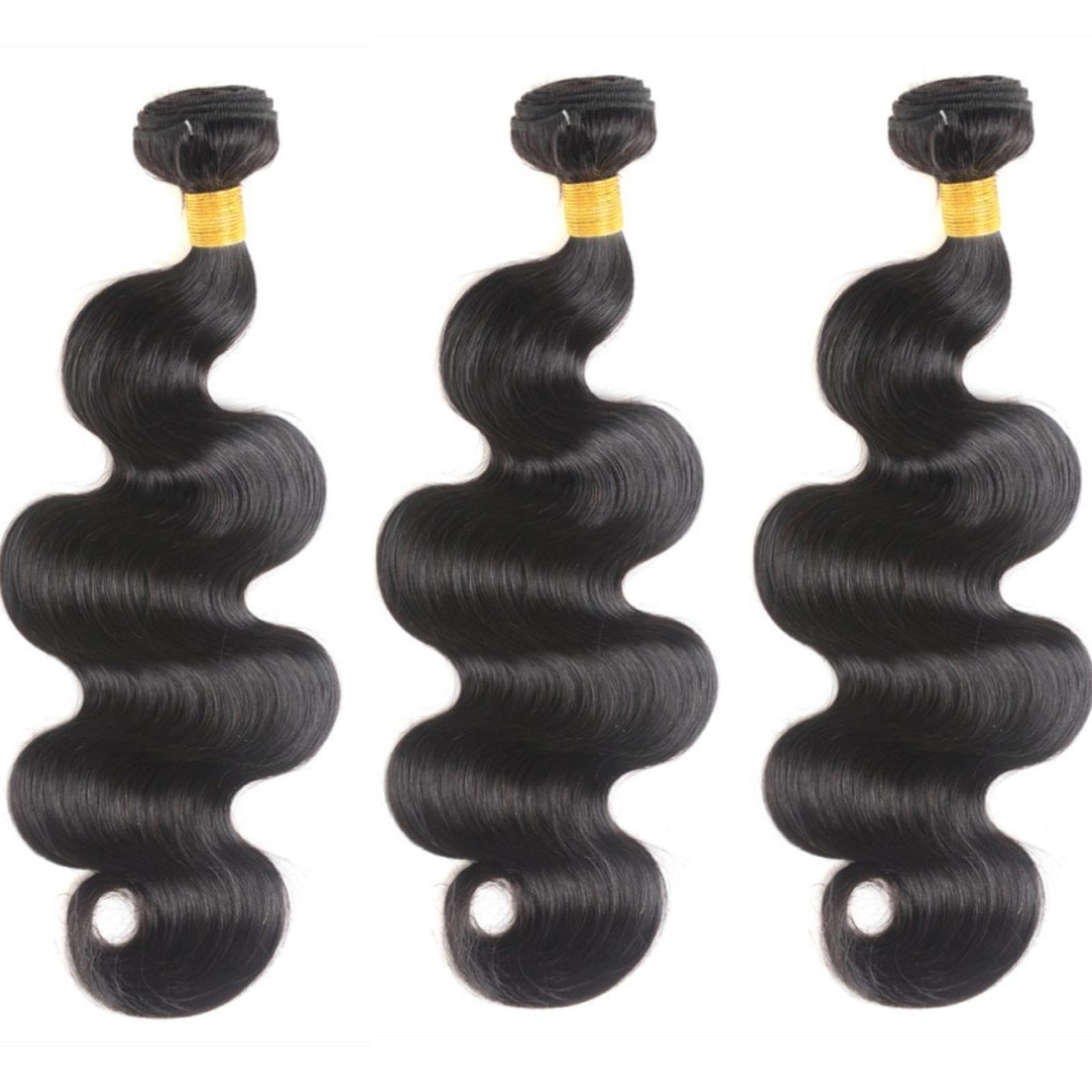 Body Wave Bundles Human Hair 16 18 20 inch 10A Grade Human Hair Bundles Body Wave 3 Bundles 100% Unprocessed Brazilian Virgin Hair Extensions