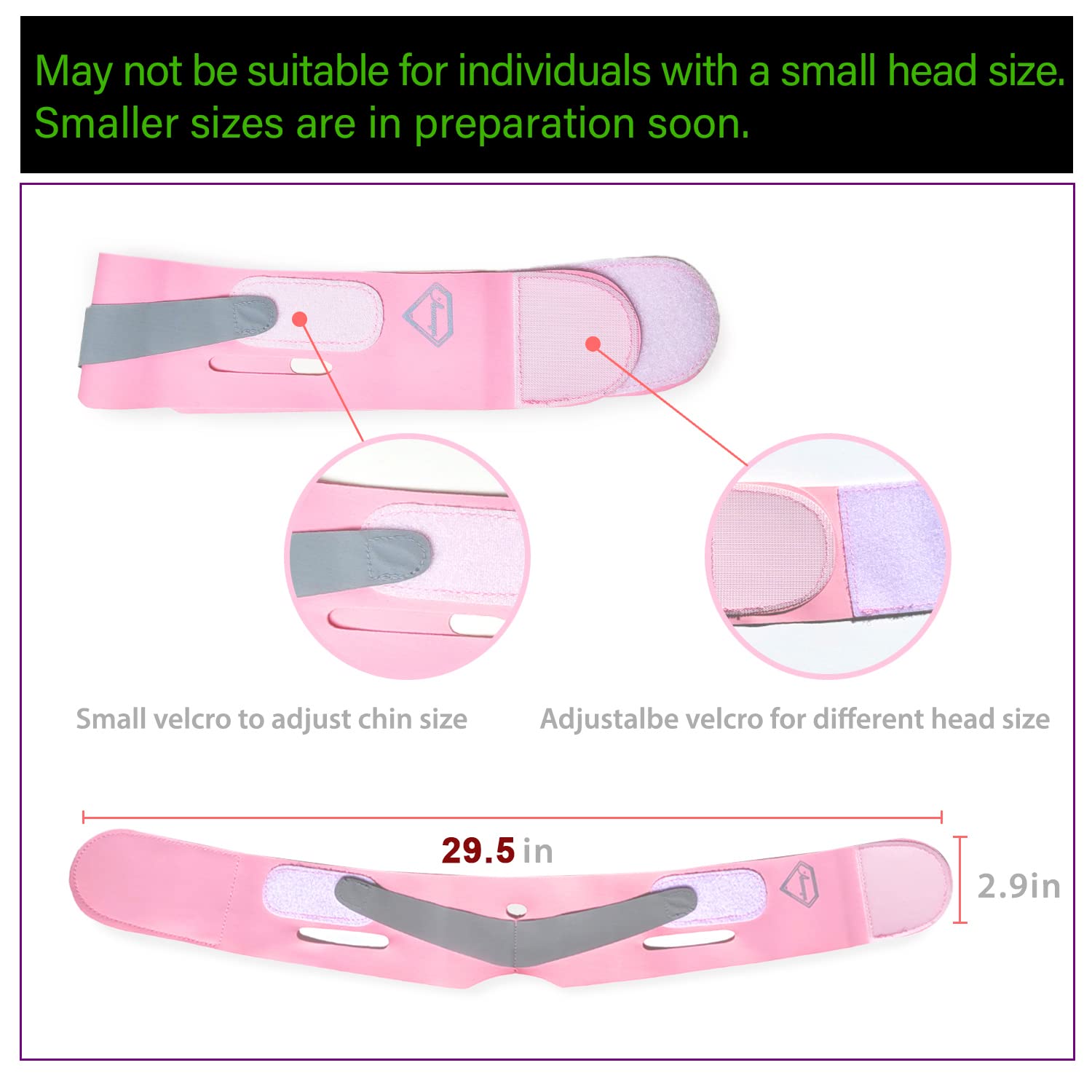 ELLOCY V Line Face Toning Belt for Face Wrinkle Mask Reusable Facial Strap Stimulate Sagging Face