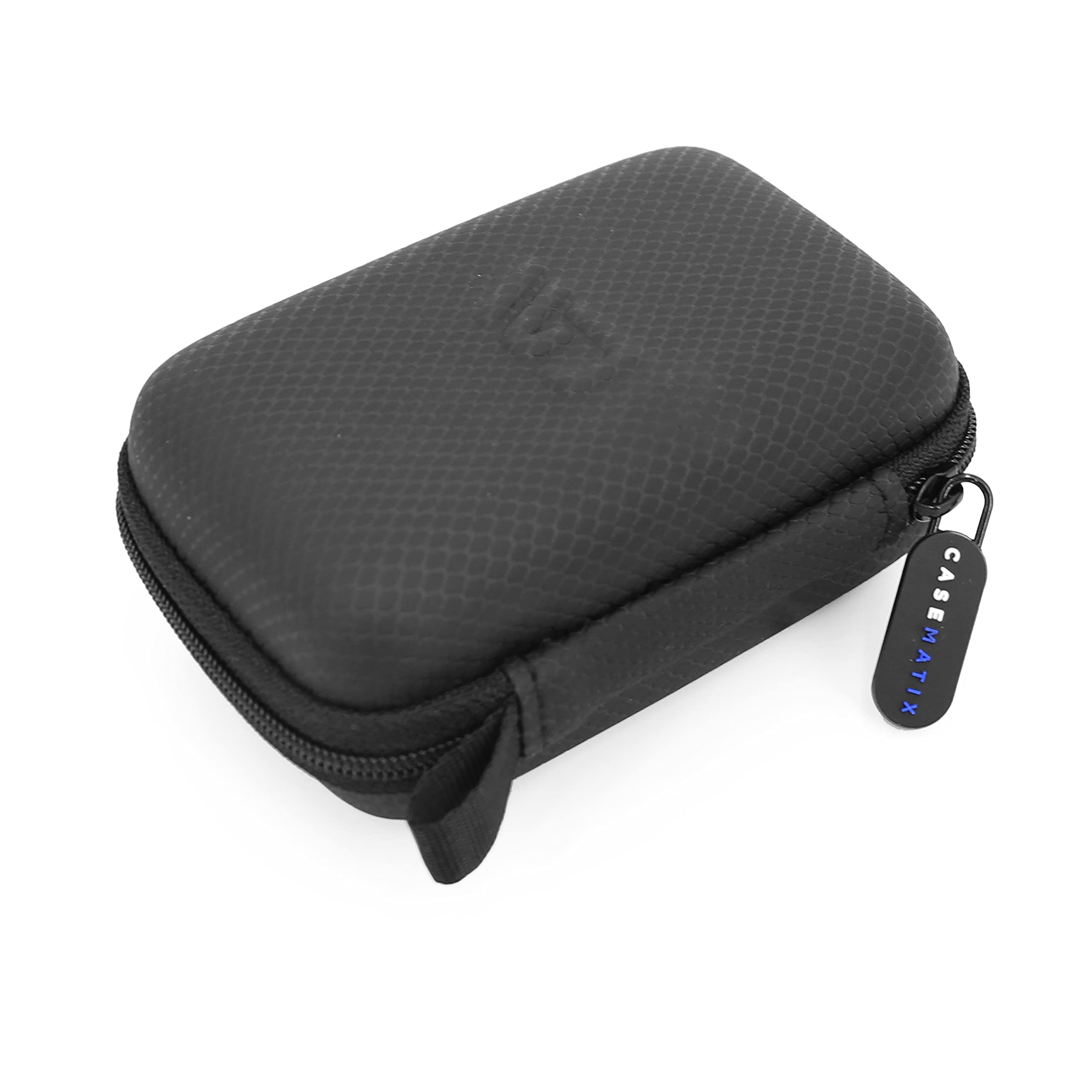 CASEMATIX Protective Carrying Case Compatible with Two Auvi Q Epipen Injectors or Allergy Supplies, Includes Case Only