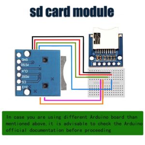 10pcs Micro SD SDHC TF Card Adapter Reader Module with SPI Interface Level Conversion Chip Compatible for Arduino Raspberry PI