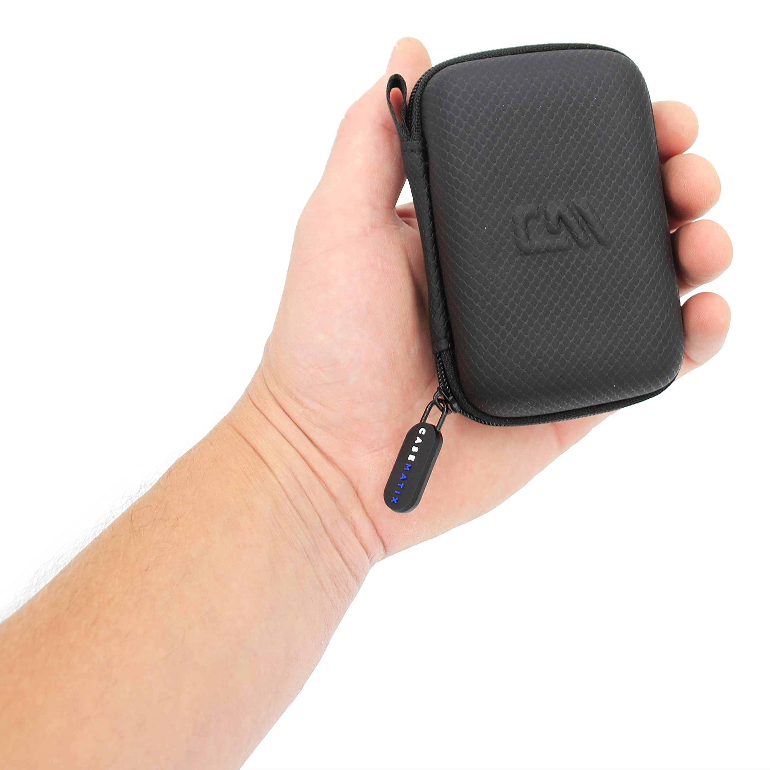 CASEMATIX Protective Carrying Case Compatible with Two Auvi Q Epipen Injectors or Allergy Supplies, Includes Case Only