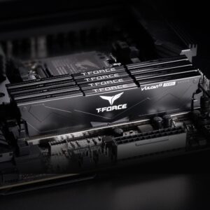 TEAMGROUP T-Force Vulcan Alpha DDR5 Ram 32GB Kit (2x16GB) 6000MHz (PC5-48000) CL38 Desktop Memory Module Ram (Black) AMD Optimized Memory - FLABD532G6000HC38ADC01