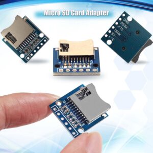 10pcs Micro SD SDHC TF Card Adapter Reader Module with SPI Interface Level Conversion Chip Compatible for Arduino Raspberry PI