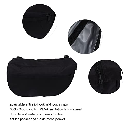 DUSC Baby Stroller Bag Easy Side Sling Stroller Saddle Bag Multipurpose with Pocket for Travel