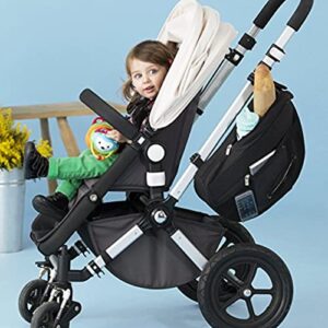 DUSC Baby Stroller Bag Easy Side Sling Stroller Saddle Bag Multipurpose with Pocket for Travel